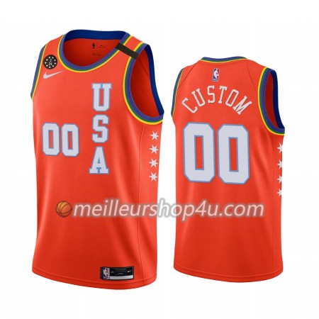 Maillot Basket Homme 2020 Rising Star Personnalisé Nike Swingman